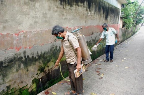 Tripura prepares to fight malaria epidemic in city, takes up awareness camps to combat monsoon diseases Tripura prepares to fight malaria epidemic in city, takes up awareness camps to combat monsoon diseases